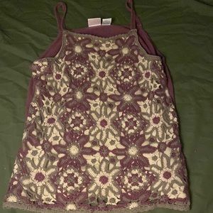 lace tank top